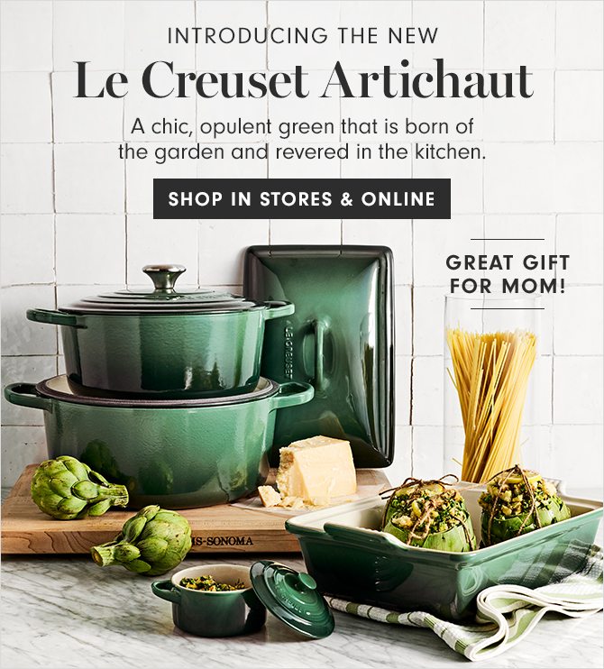 INTRODUCING THE NEW Le Creuset Artichaut - SHOP IN STORES & ONLINE