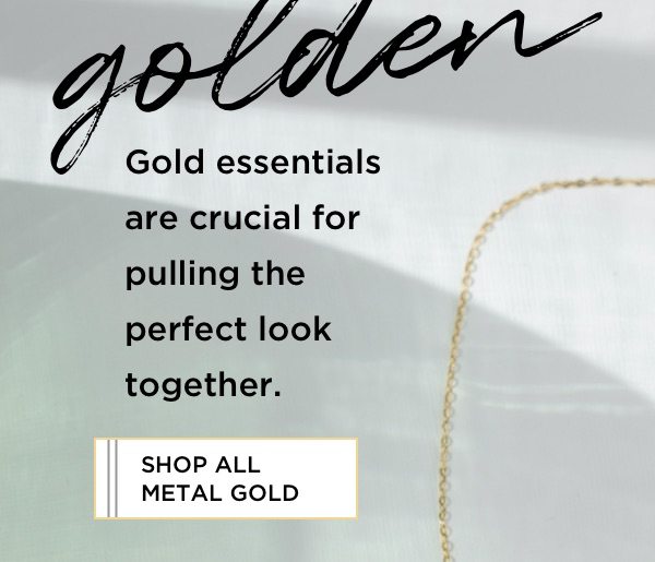 Shop all metal gold jewelry