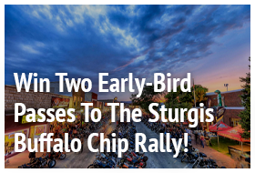 bikebandit blog, win two early-bird passes to the sturgis buffalo chip rally