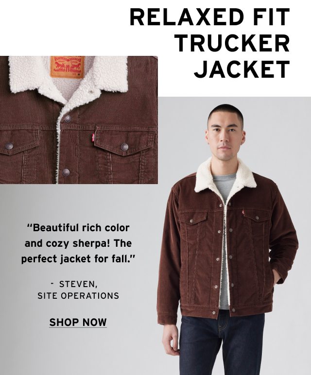 SHOP THE RELAXED FIT TRUCKER JACKET