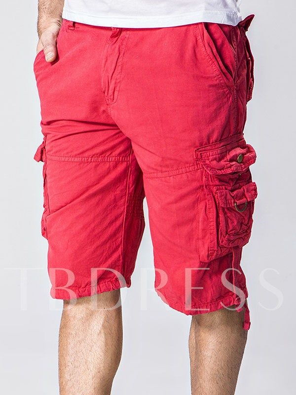 Men's Casual Shorts with Side Pockets