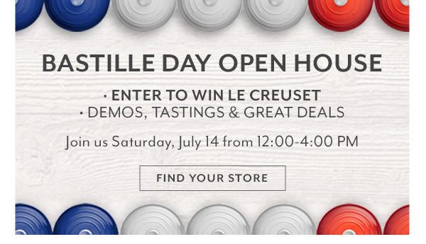 Bastille Day Open House