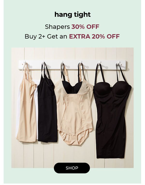 Shapers 30% Off, Buy 2+ Get an Extra 20% Off