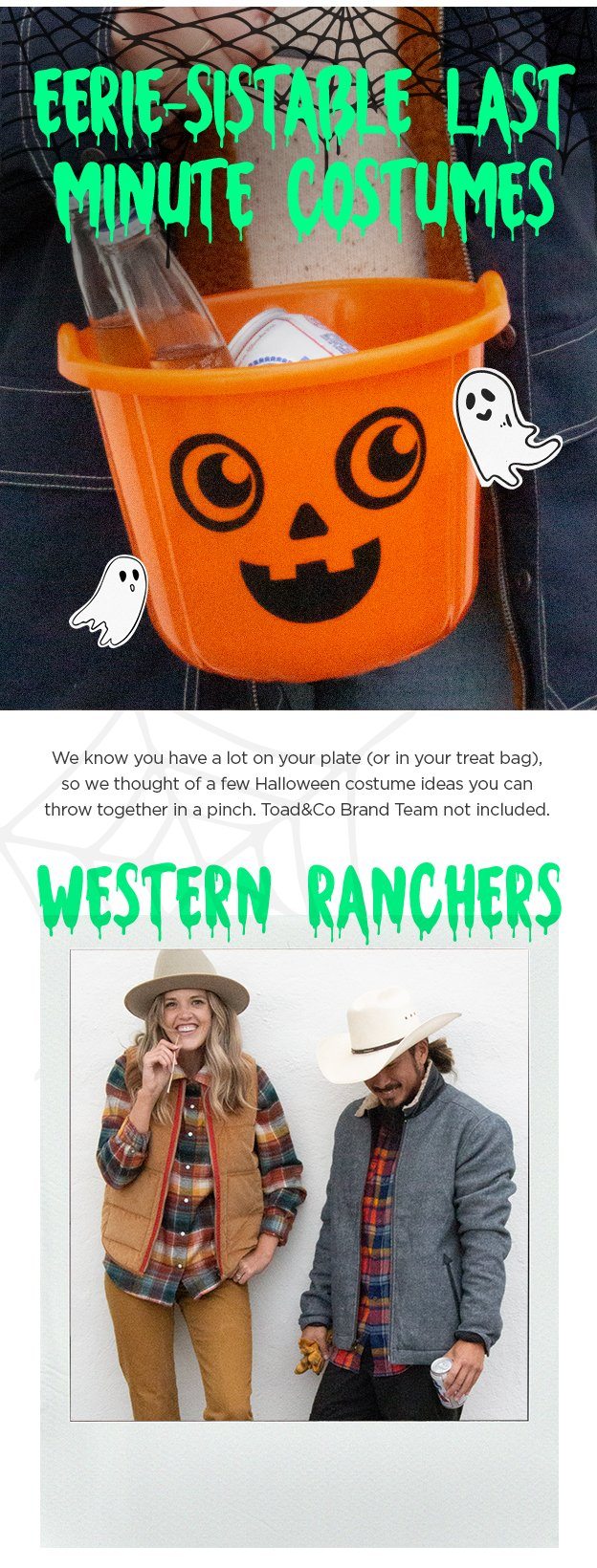 Last Minute Halloween Costumes!