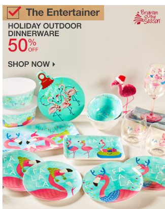 Shop 50% Off Holiday Outdoor Dinnerware