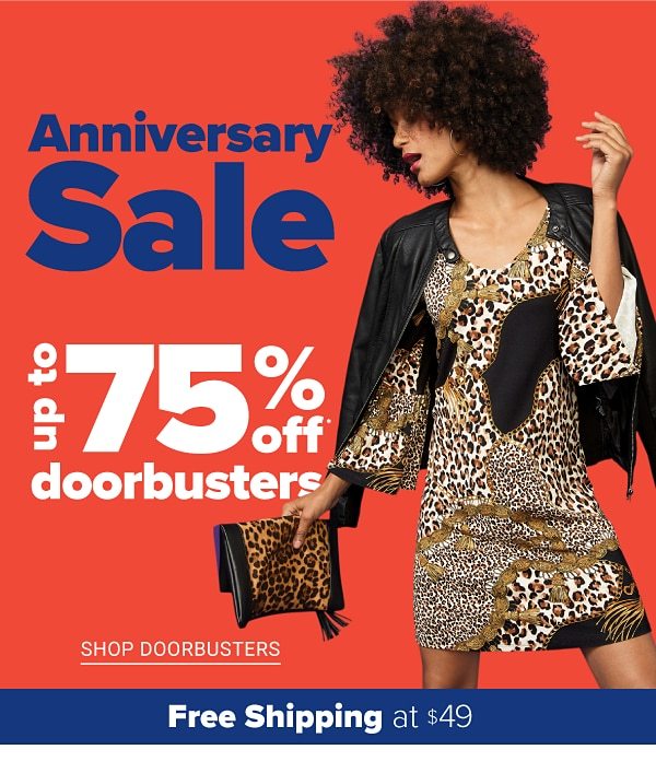 Up to 75% off Doorbusters - Shop Doorbusters