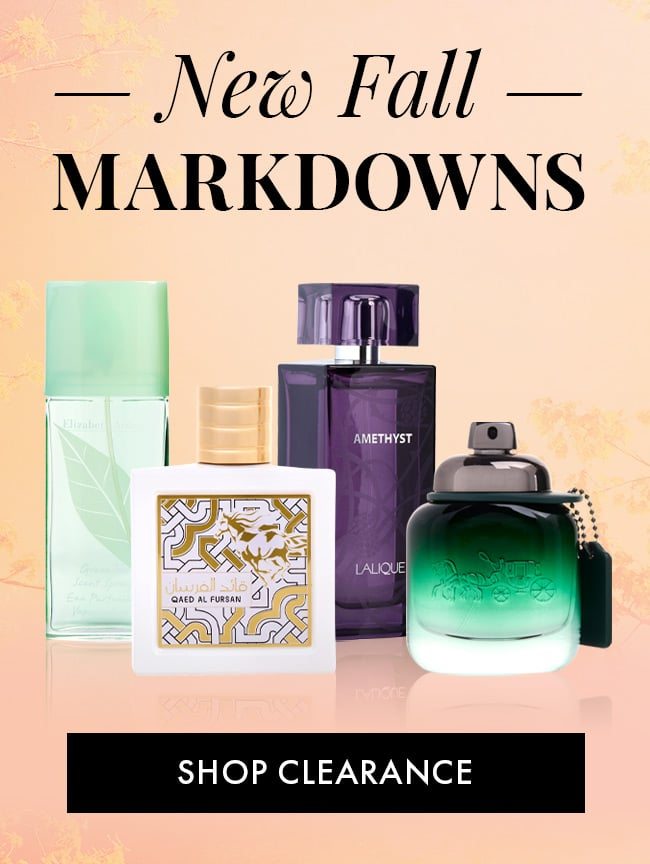 New Fall Markdowns. Shop Clearance