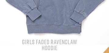Faded Ravenclaw Hoodie