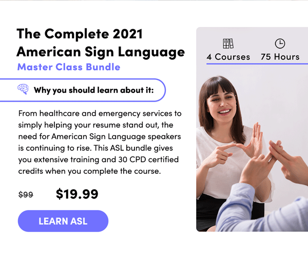 The Complete American Sign Language Bundle | Learn ASL