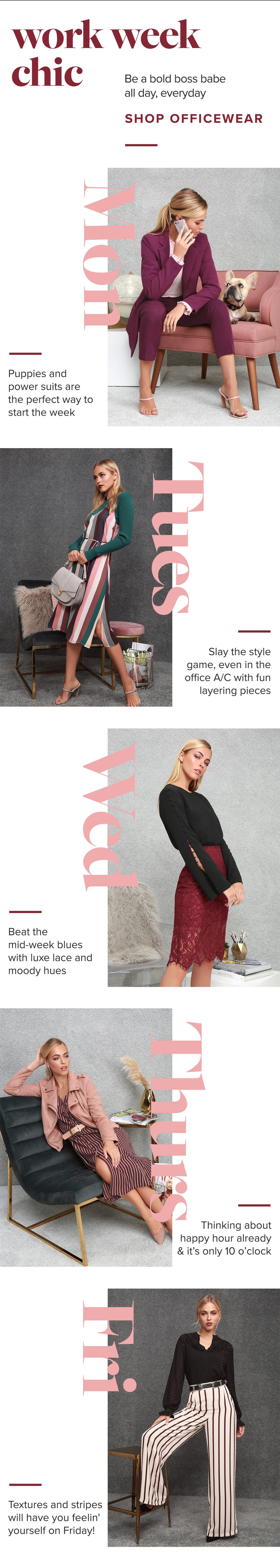 Work Week Chic - Shop Officewear 