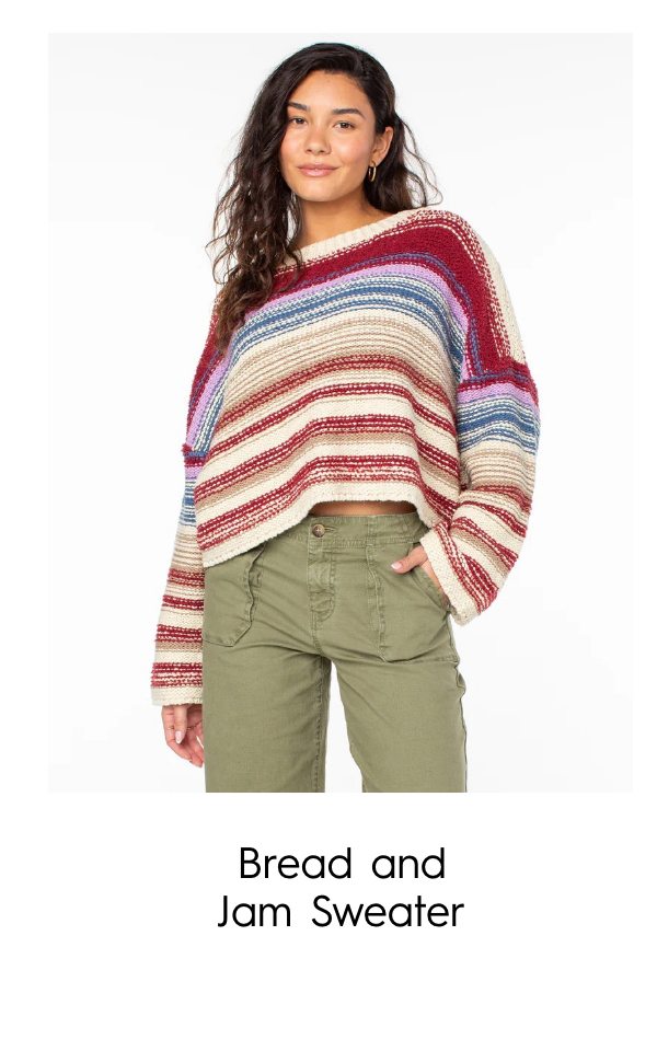 Bread and Jam Sweater- Warm Taupe