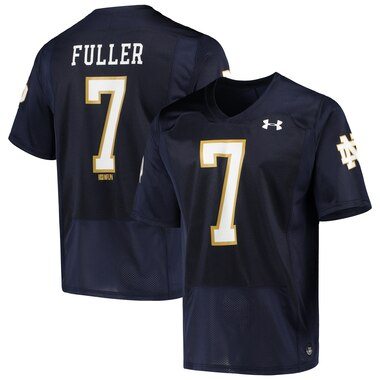 Under Armour Will Fuller Notre Dame Fighting Irish Navy Replica Alumni Jersey