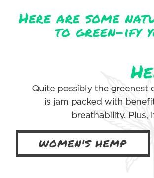 Women's Hemp Clothing