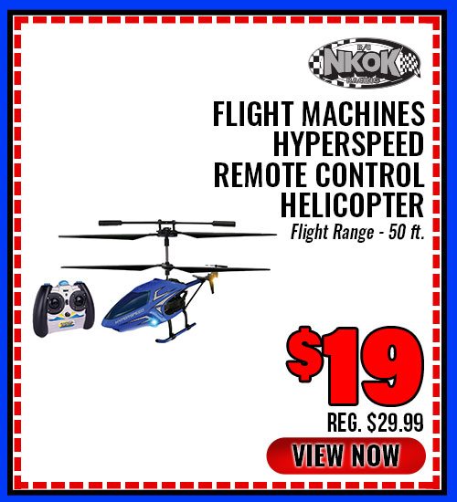 NKOK Flight Machines Hyperspeed Remote Control Helicopter