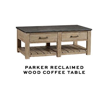 PARKER RECLAIMED WOOD COFFEE TABLE