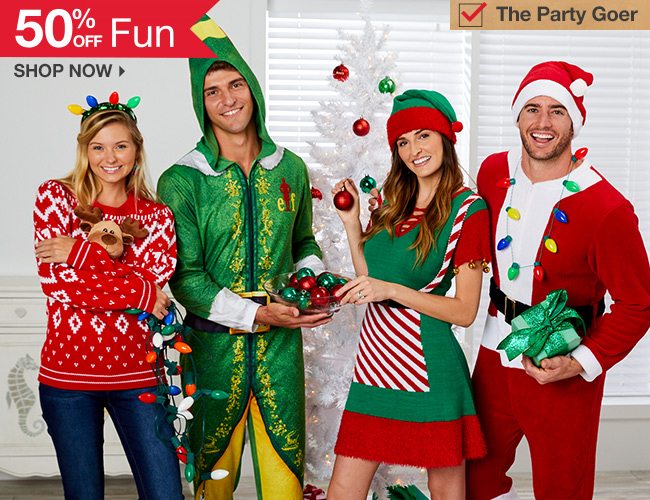 Shop 50% Off Fun Gifts for the Part Goer
