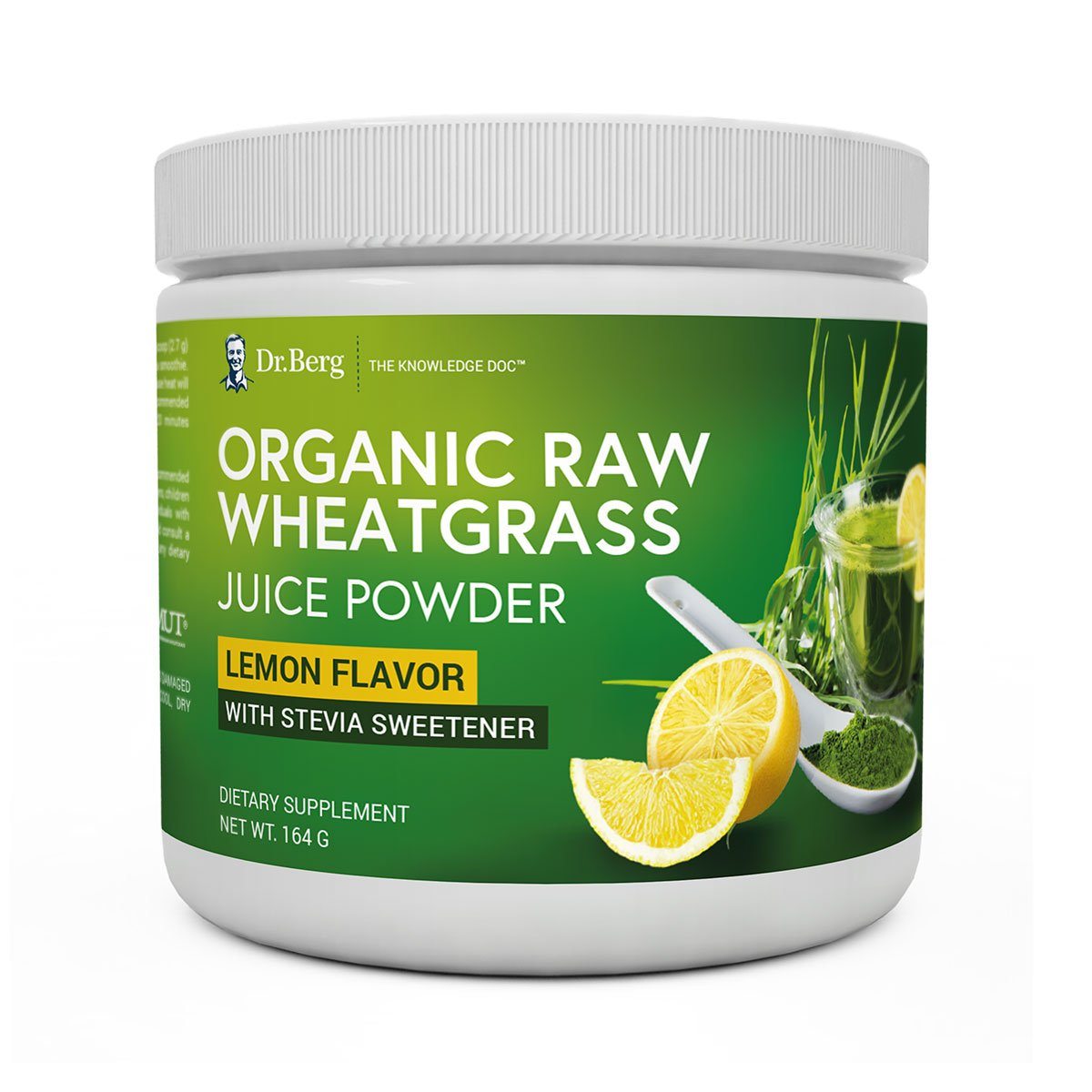 Raw Wheatgrass Juice Powder (Lemon Flavor)