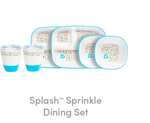 Splash sprinkle dining set