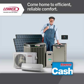 Receive a Costco Cash Card Worth 15% of Your Purchase When You Buy a Qualifying Lennox Home Comfort System Between 2/8/18 - 3/4/18