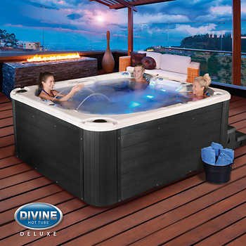 Divine Hot Tubs Portage 100-Jet, 6-Person Spa