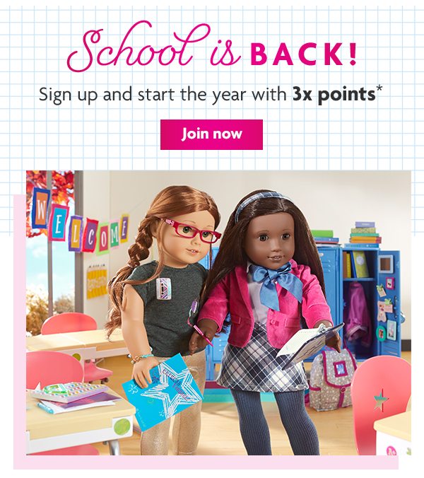 School is BACK! - Join now