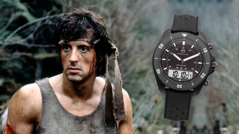 The watch Sylvester Stallone wore in the original Rambo movie is finally back. 