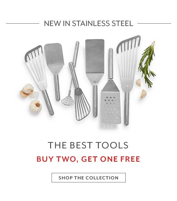 Stainless Steel Tools: Buy Two, Get One Free