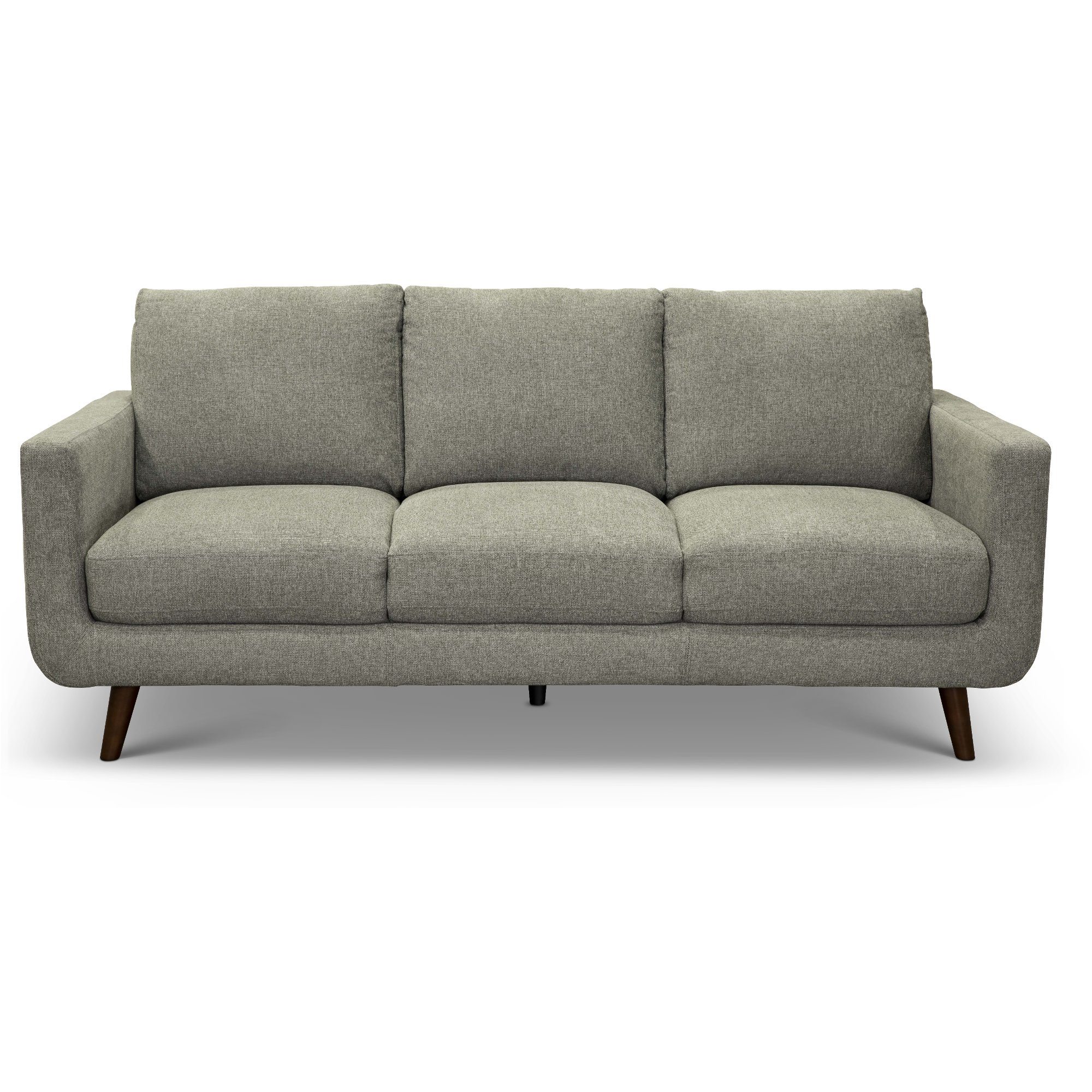 Modern Storm Gray Sofa - Parker