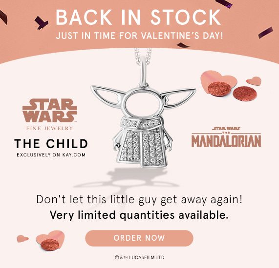 Back in Stock! Star Wars The Mandalorian The Child Necklace
