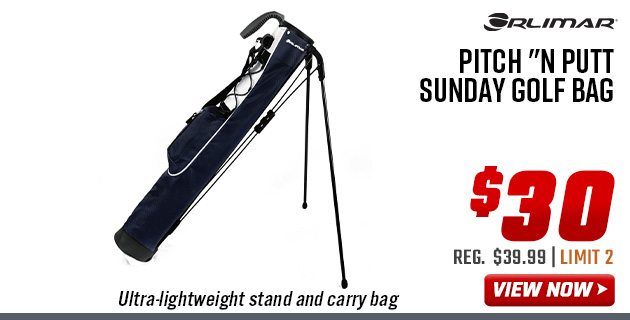 Orlimar Pitch ''N Putt Sunday Golf Bag