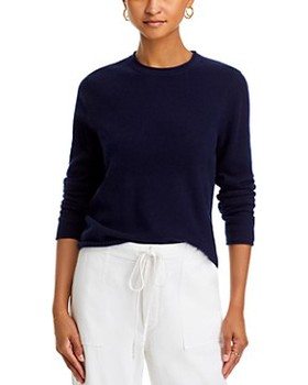 Rolled Edge Cashmere Sweater - Exclusive