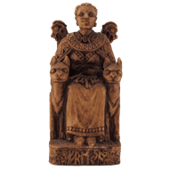 Seated Freya Statue