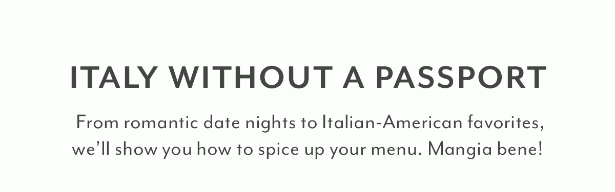Italy Without a Passport