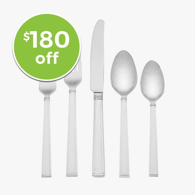 Lenox® Regalia 92-Piece Flatware Set - $180 off