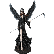 Dark Reaper Angel Statue