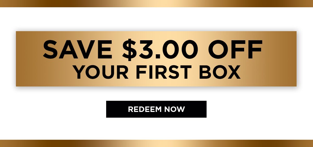 Save $3.00 off your first box