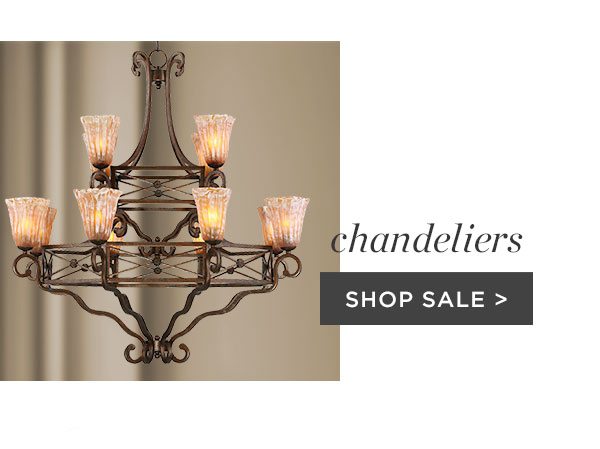 Chandeliers - Shop Sale