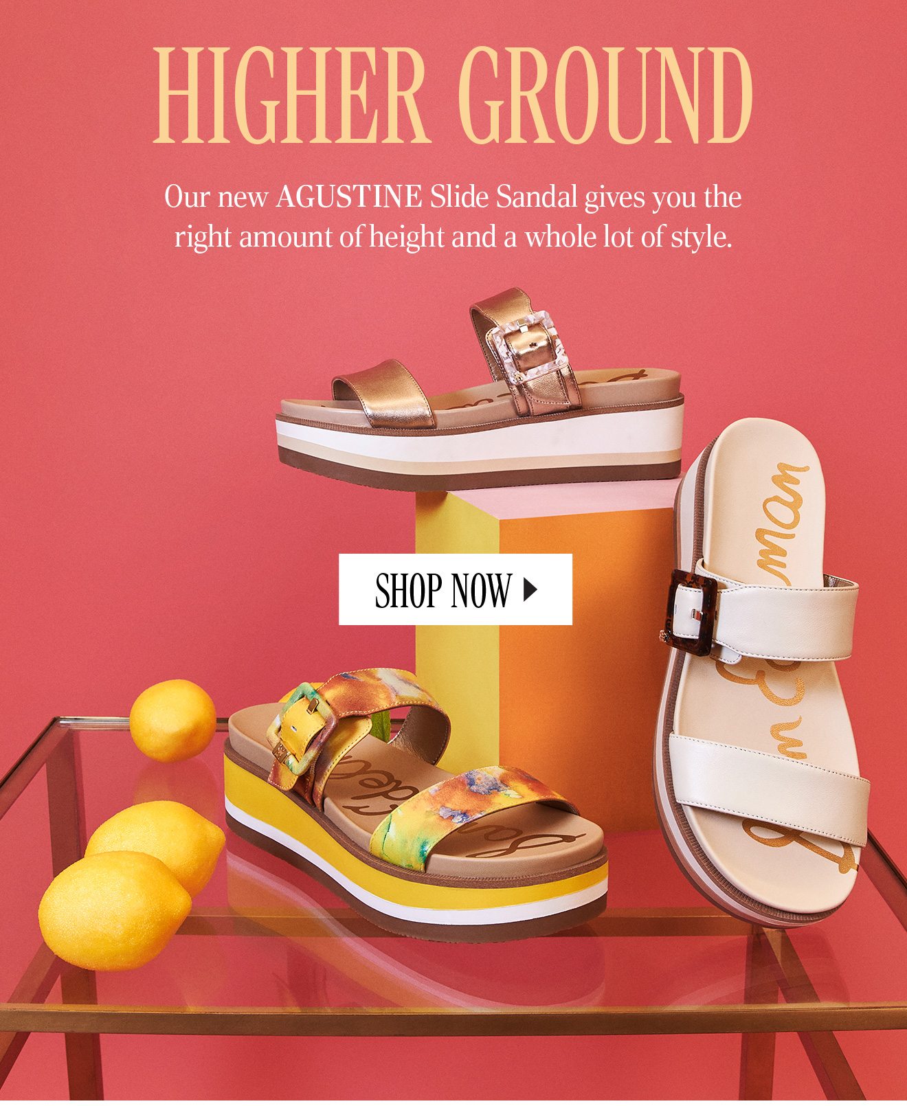 agustine platform sandal sam edelman