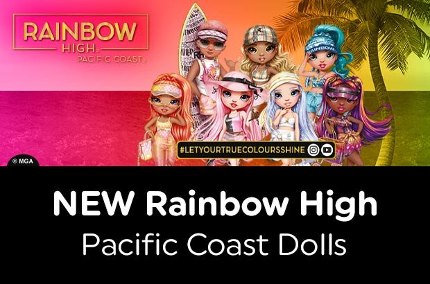 Rainbow High Pacific Coast Fashion Dolls