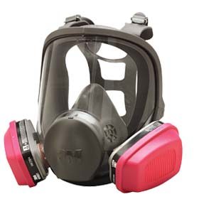 6000 Series Full Face Respirator from 3M