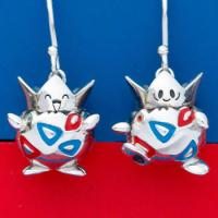 Togepi Earrings (Pokémon) Jewelry by RockLove
