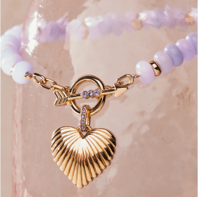 Puffy Heart Toggle Bracelet | Shop Now