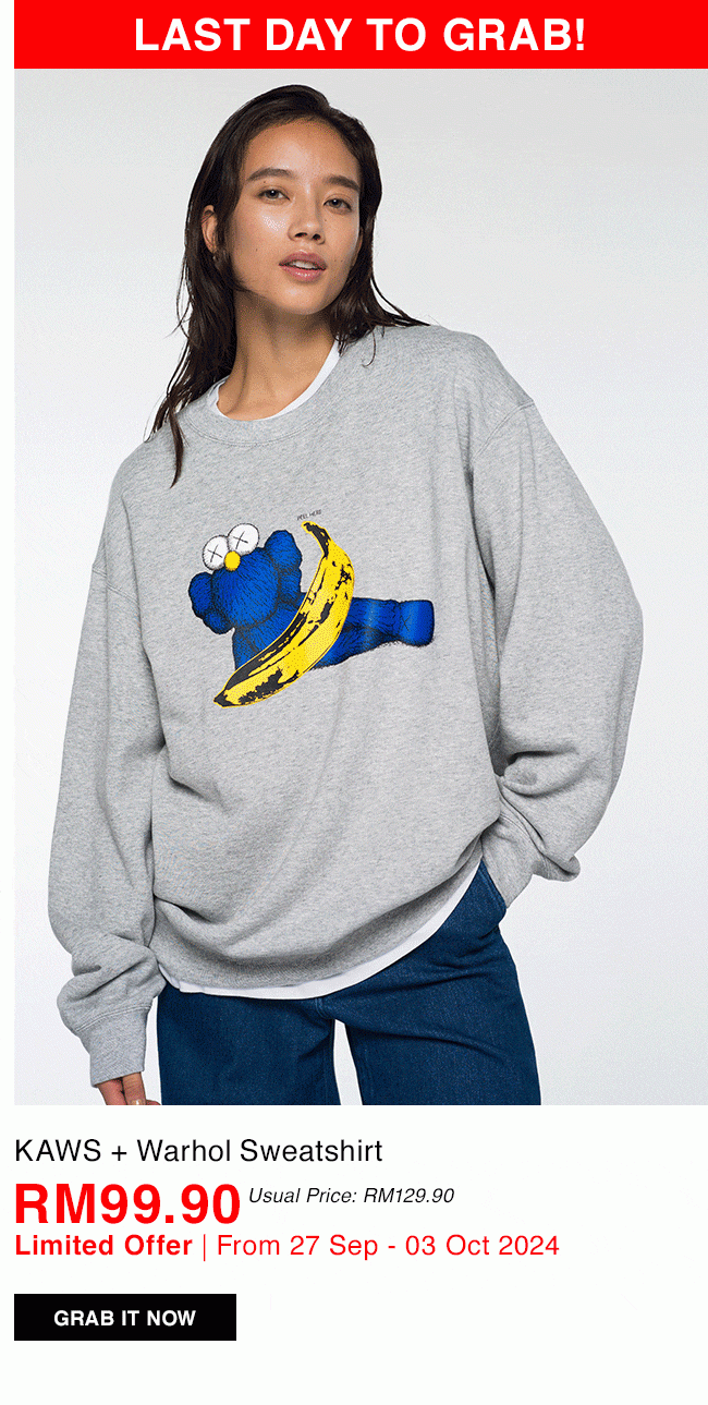 KAWS + Warhol Sweatshirt