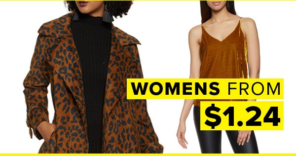 Womens from $1.24