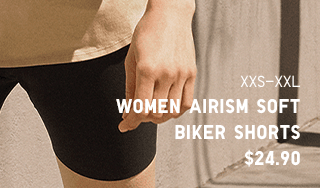 HERO2 - WOMEN AIRISM SOFT BIKER SHORTS