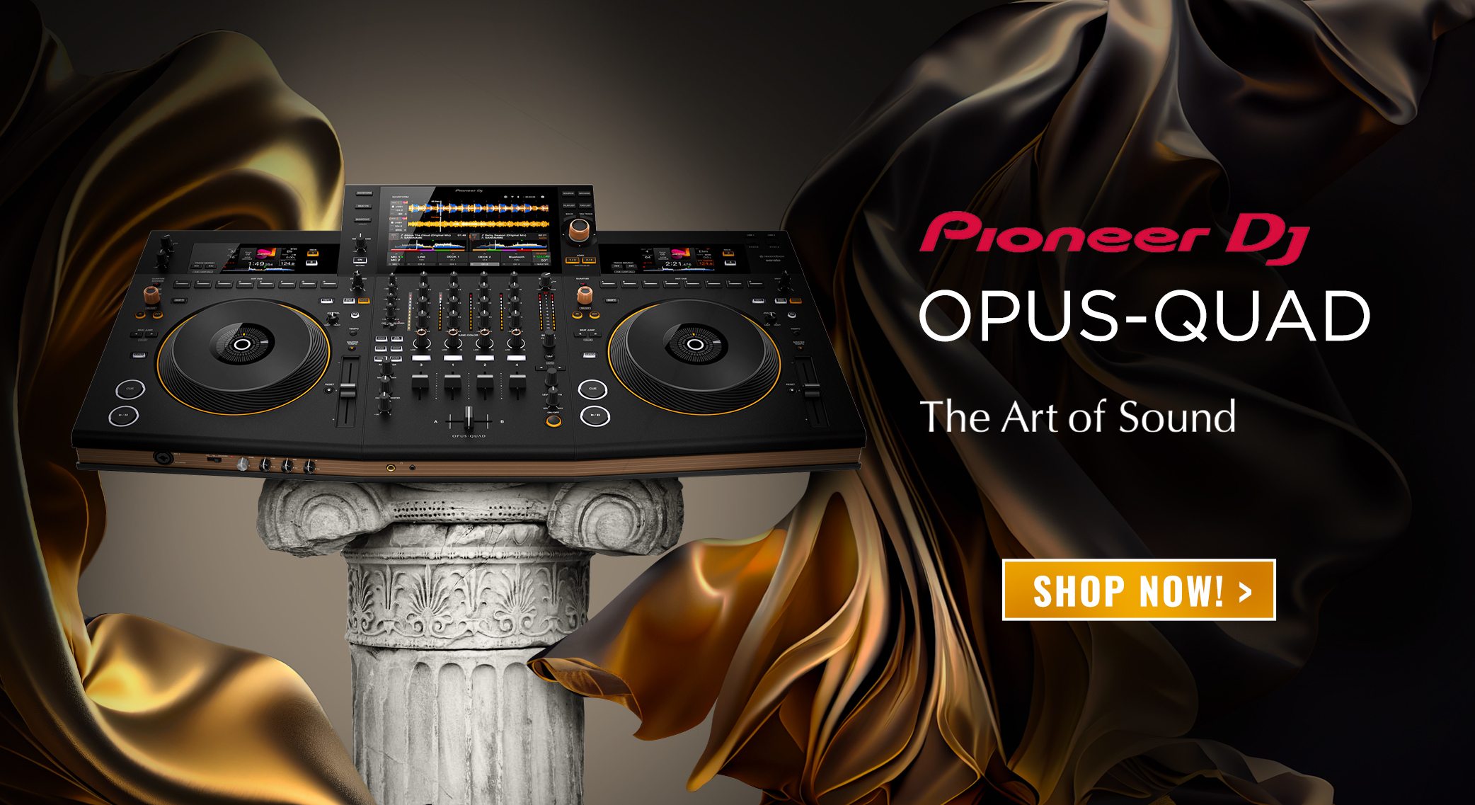 New Arrivals at ProAudioStar, Pioneer DJ OPUS QUAD