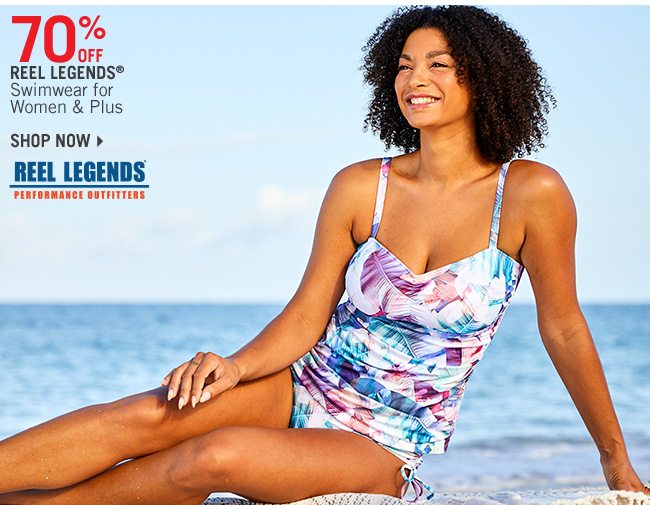 Shop 70% Off Reel Legends Swimwear for Women & Plus