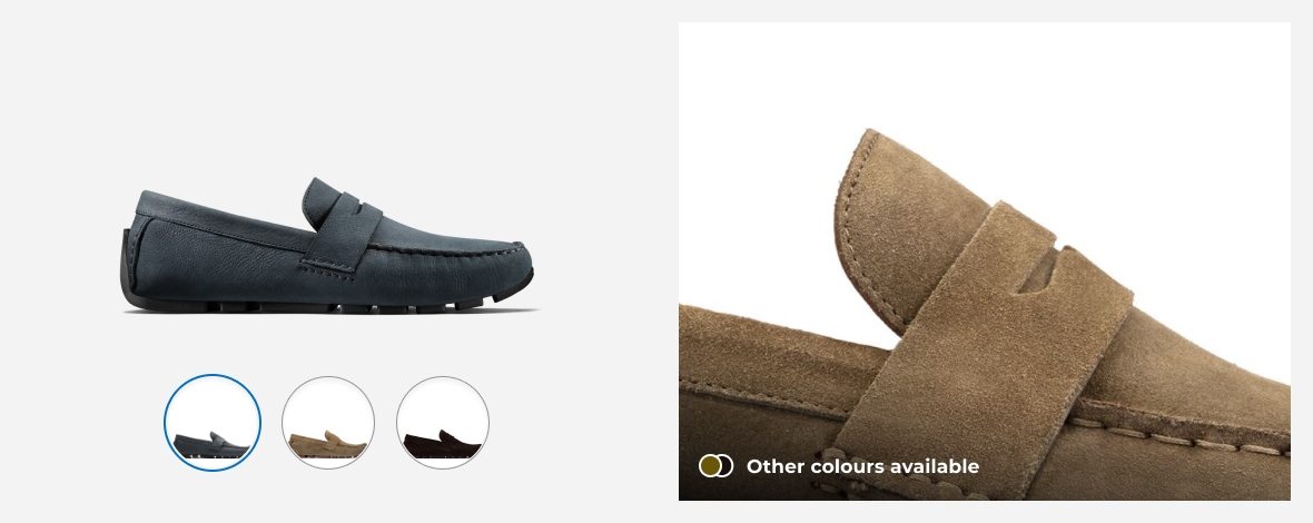 images of loafer Oswick Penny comes in 3 colours links to search results page