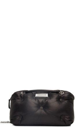 Maison Margiela - Black Glam Slam Bowling Top Handle Bag