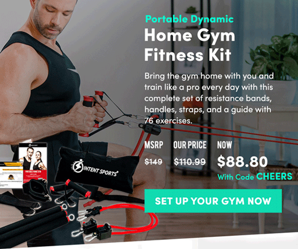 Portable Dynamic Home Gym Fitness Kit | Set Up Your Gym Now